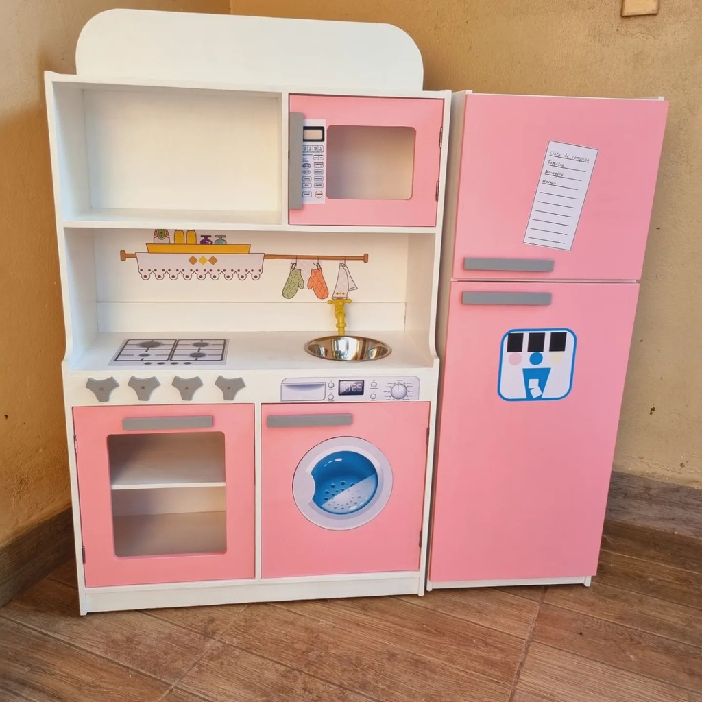 Cocina + Heladera (juego de cocina)